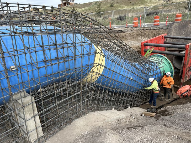 Reinforced foundation mat — B-Line Concrete Services